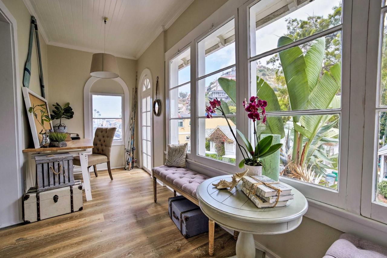 Charming Renovated Avalon Townhome, Walk To Beach! Bagian luar foto